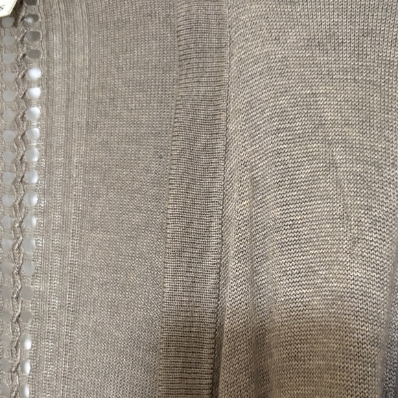 Maurices Light Brown Open Front Cardigan - Picture 3 of 3